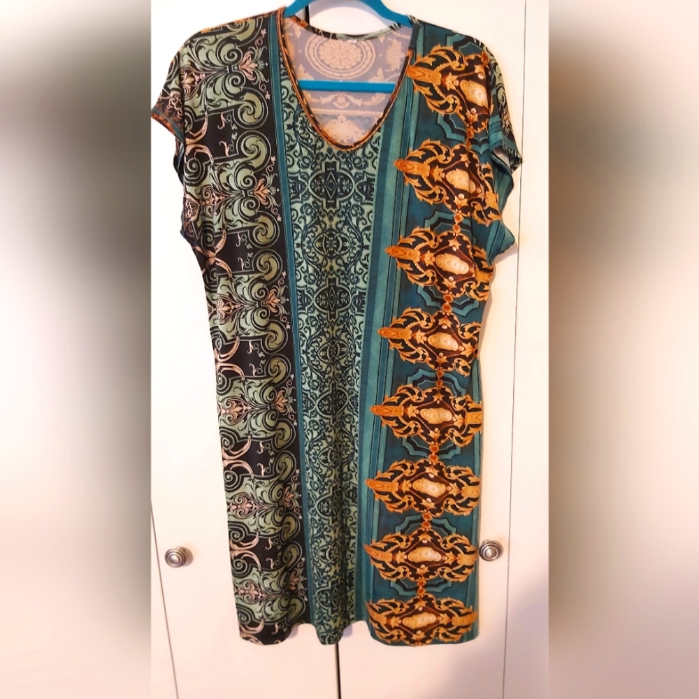 Short sleeve dress tunic L/LX